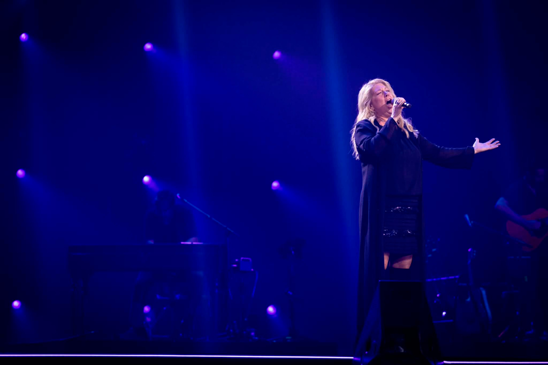Valérie Garon pendant son parcours à La Voix 11